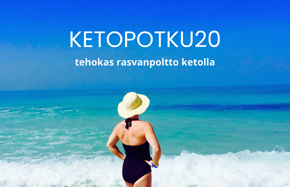 Ketopotku20, tehokas rasvanpoltto ketolla! by Rouva Keto Oy